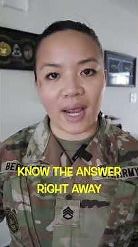 ARMY Tips for taking the ASVAB!