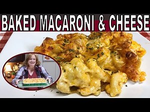 MACARONI AND CHEESE BAKED WITH 3 CHEESES RECIPE
