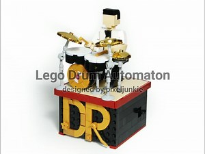 LEGO® Drummer Automaton （乐高鼓手，带自动机械装置）
