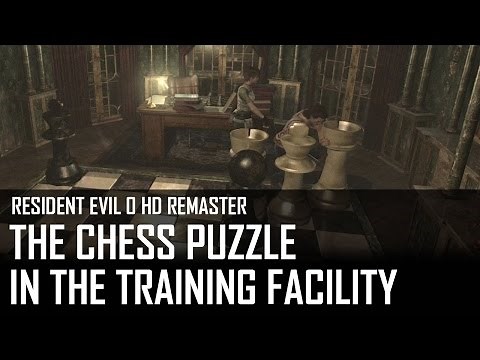 Resident Evil 0 HD - How to solve the chess puzzle in the training facility?