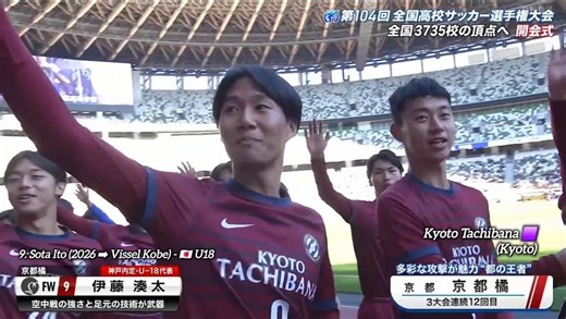 🎥 - Highlights of the 104th All-Japan High School Football Tournament Opening Ceremony! ➡ 3,735 schools nationwide ➡ 48 prefectural champs ➡ One national champion 🇯🇵🏆 | Japan Football