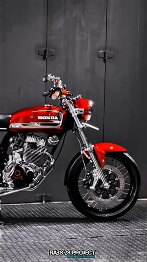 The Perfect Honda CB Classic Restoration - Red Candy ❤️✨ #cbmodifikasi #cbindonesia