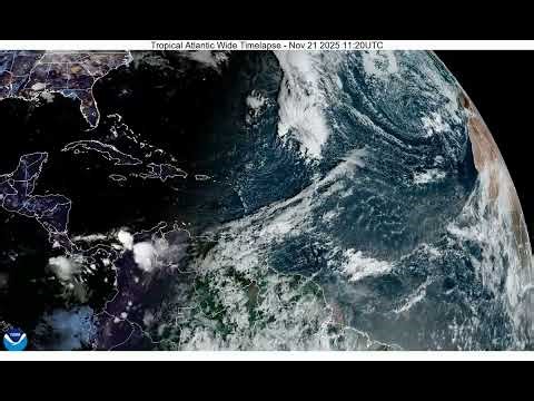 Tropical Atlantic Wide Region Timelapse (Week of 2025/11/18)