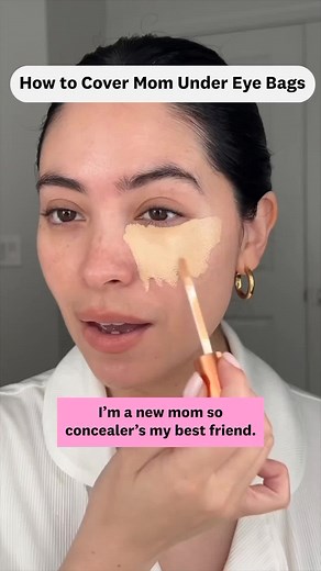 How to Cover Mom Under Eye Bags: Concealer Tutorial by Ari🦋