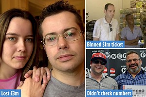 Lottery winners who missed out on MILLIONS because of simple ticket problems