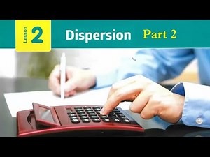 Prep3\\ Math 2026 - 1st term\\ Unit 3 \\ Lesson 2 \\ Dispersion - part 2 + exercises.