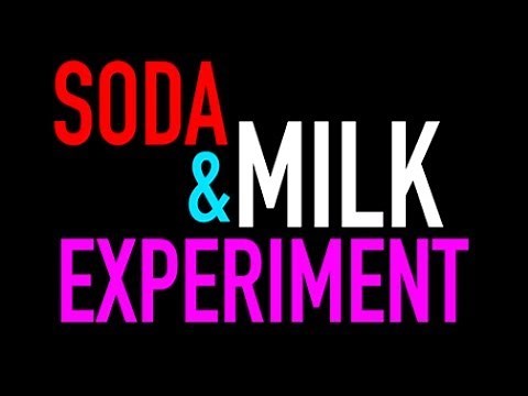 Soda and Milk Experiment ~ DIY Incredible Science