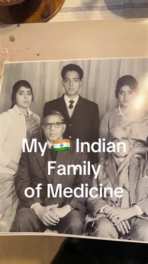 When everyone in your family is a doctor and all their kids followed the same calling. A legacy built on sacrifice and service 🩺 My Father couldn’t stand the sight of blood but I think he made up for it *ophthalmology* #fyp #familymedicine #india #medicine #fypシ