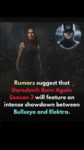 Bullseye vs Elektra in Daredevil: Born Again Season 3! Who wins? 💥