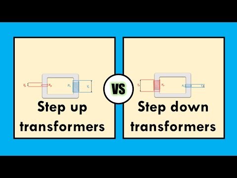Step up VS Step Down Transformers - Difference, Formulas and Transformation vs Turns Ratio