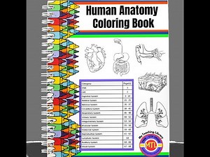 Human Anatomy and Physiology Coloring Book Preview Video