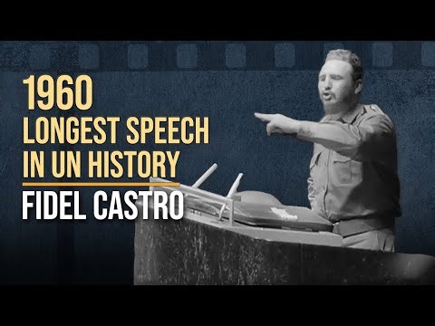 Fidel Castro's Epic 1960 UN Speech