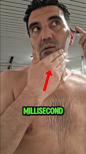 He Shaves His Beard With Insane Speed and Precision 😳