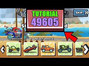 📌 49605 TUTORIAL 📌 (Ceaseless Canter) - Hill Climb Racing 2