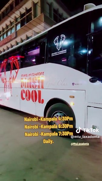 Bus Travel from Nairobi to Kampala: Schedules and Fares