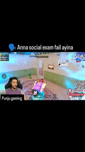 Punju _ Gaming on Instagram: "Anna social exam fail ayyinadu 😂🤣😂..... . . . . Disclaimer:- Own content for punju gaming or unq gamer .... . . . .#viralreels #trendingreels #trendingreels #instagramreels #growth #punjusquad #punjumemesback #punjugaming😂 #unggamer #unggamerfunnyvideos #unqgamerfan #unqgamermemes #socialmedia #socialexams"