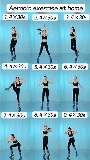 30 Minute Aerobic Workout At Home | Full Body Cardio Exercise For Weight Loss 🔥 No Equipment