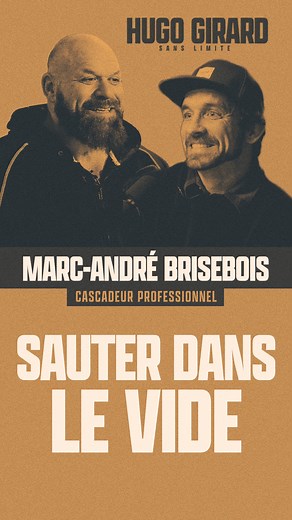 314K views · 3.7K reactions | Il sauterait en bas d’un avion sans parachute, sans hésiter. 廒 L'épisode avec Marc-André Brisebois, cascadeur professionnel, pilote de rallye et champion du monde de Jiu-Jitsu, est maintenant en ligne : Sur Youtube  https://www.youtube.com/watch?v=ijaDvnnBhlE Apple et Spotify https://shows.acast.com/hugo-girard-sans-limite MAB Stunts Marc-André Brisebois Hugo Girard | Hugo Girard Sans Limite Podcast | Facebook