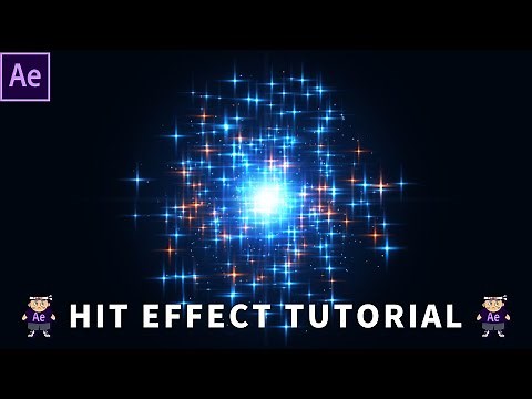 Hit effects in After Effects【Star Explosion】【Game Effect】【AfterEffectsTutorial】