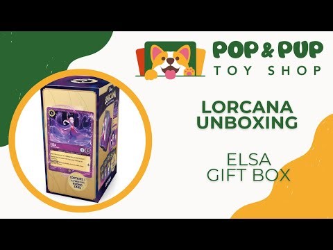 Lorcana Unboxing - Elsa Gift Box