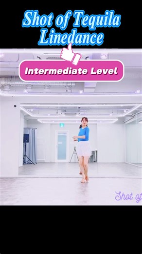 🦋Shot of Tequila Linedance / Shorts / Demo / Intermediate Level / 라인댄스