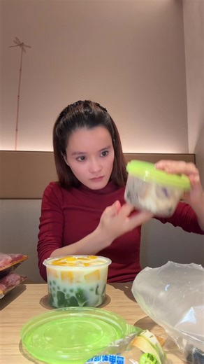 #nytran089 #nydisieuthi #mukbang #chè #hongsay | ny mukbang hồng treo gió