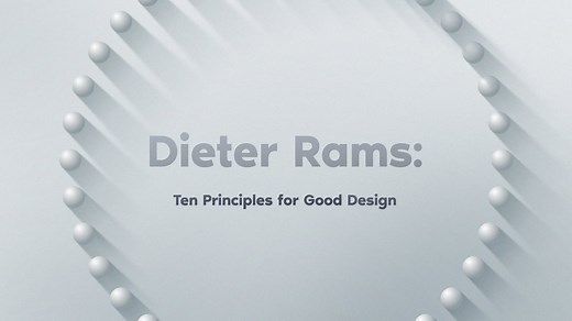 10 Principles for Good Design