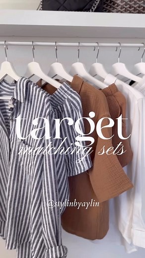 AYLIN • www.stylinbyaylin.com on Instagram: "I❤️matching sets! To shop, comment “LINKS” below & I’ll send you all the details to this reel including sizing. Hope you have a great day!. Xx #stylinbyaylin #targetfinds #targetmatchingset #springfashion #everydaystyle #fashionreel OTHER WAYS YOU CAN SHOP👇🏼 ➕tap the link in my ig bio @stylinbyaylin ➕go to www.Stylin.me ➕you can also shop all my looks in the LTK app…follow me there! Username: Stylinbyaylin"