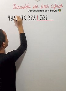 @Destacada Como resolver y probar una division de tres cifras, atentos.👩‍🏫 | Soy Cristal TV