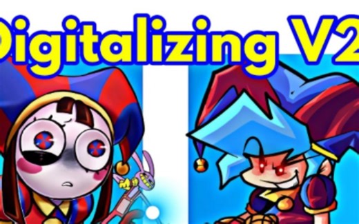 Friday Night Funkin' Vs Digitalizing V2 | The Amazing Digital Circus