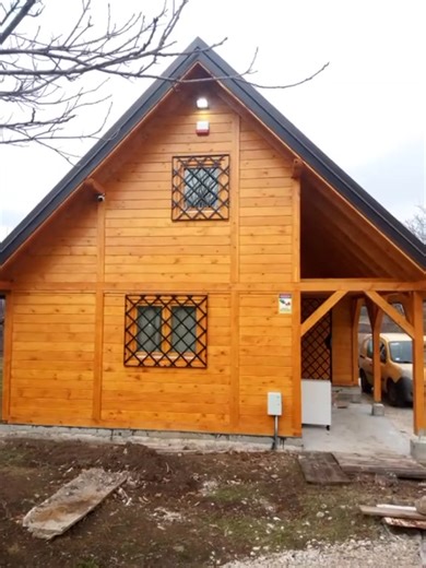 32K views · 292 reactions | Drvene kuce od lameliranih elemenata obradjeni na CNC masini Simcek #Srbija Beograd | Simcek gradnja | Facebook