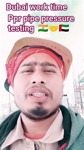Dubai mein plumber ka kam ppr pipe pressure testing#voiralvideo #trendingshorts