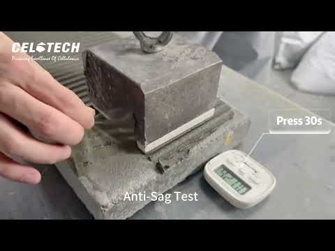 Testing Modified Cellulose Ether Performance in Tile Adhesive
