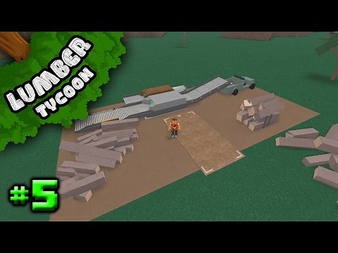 Lumber Tycoon 2 Ep. 5: Simple Conveyor System | Roblox