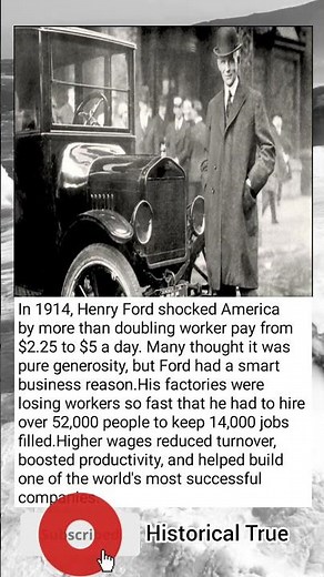 Henry Ford's $5 a Day Secret: The Business Move That Changed History.
