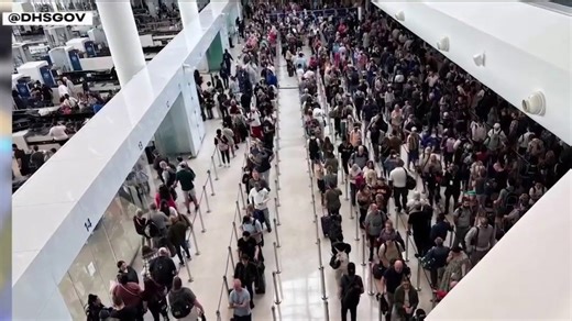 Partial government shutdown causing travel troubles at airports