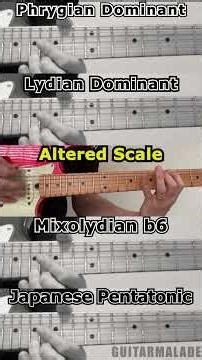 Blues Scale TOP 10 #shorts