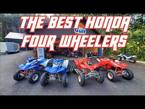 The Best Honda Four Wheelers - TRX 250X, 400EX, and the 250R
