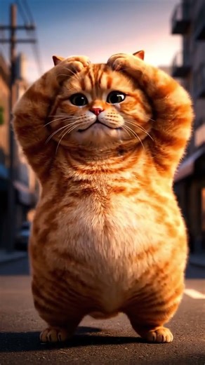 Crying Dancing Meow - Heart Breaking Moment #catshorts #cutecat #aiart #泡沫DJ