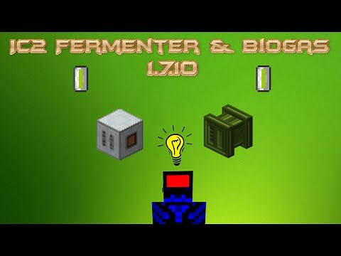 IC2 Fermenter & Biogas