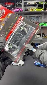 Hot Wheels RLC This is the 1993 Ford Mustang Cobra R in spectraflame shadow chrome, pretty coolcolor