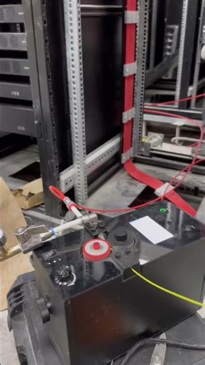 Blowing microcables in the hotel's computer room