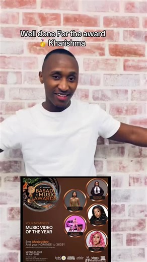 Best Music Video of the Year 🏅🥇🏆@Vocalist Kharishma @BIMA #awards #lekompo #lekompolifestyle #limpopo #vocalistkharishma #winner #lekompobalconymix