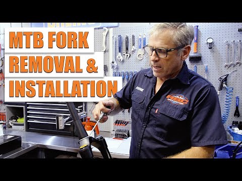 How to Remove and Install an MTB Fork - Mountain Bike know how