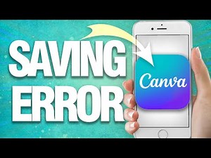 How To Fix Canva Saving Error ( Easy Solution )