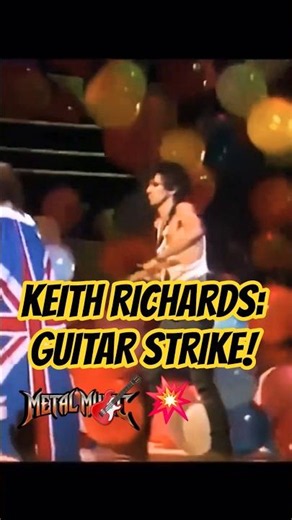 ​The Rolling Stones: Keith Richards Hits Stage Diver With Guitar (Dec 18, 1981)! #RollingStones