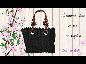 Comment réaliser un sac un traphilo /tuto