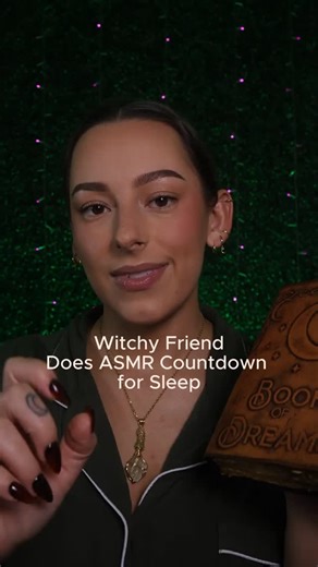 Ali Groh on Instagram: "Witchy friend helps you sleep with a countdown......⁠ #asmr #sleep #asmrforsleep #personalattentionasmr"