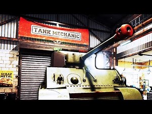 Demon Jeep Tries to Kill Me During Tank Excavation - Tank Mechanic Simulator - Let's Game It Out