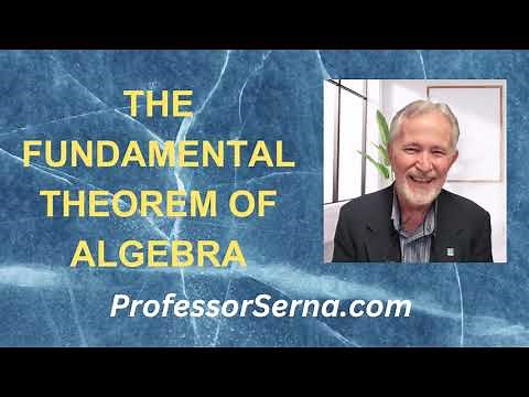 The Fundamental Theorem of Algebra